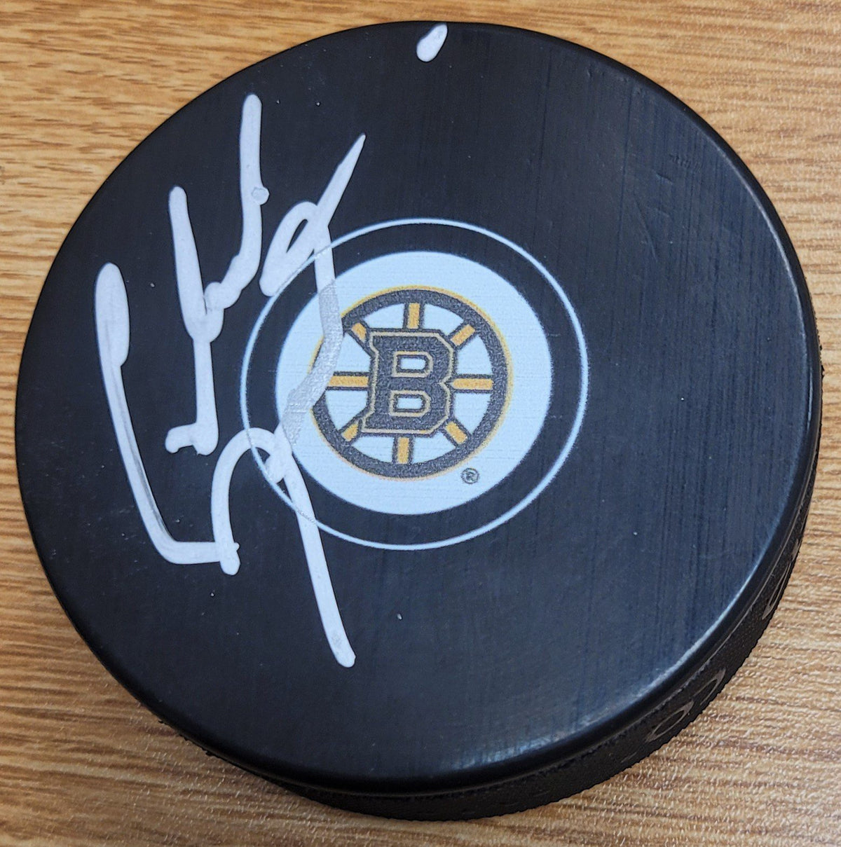 AUTOGRAPHED  Claude Julien Boston Bruins Hockey Puck - w / COA
