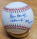 Autographed KEN HAWK HARRELSON "HOF 2020" Official Rawlings Major League Baseball