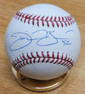 Autographed DANIEL BARD Rawlings Official Major League Baseball