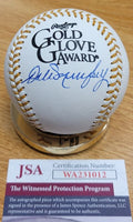 Autographed DALE MURPHY Official Rawlings Gold Glove Major League Baseball JSA Witness