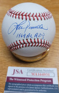 Autographed LOU PINIELLA "1969 AL ROY" Official Rawlings Major League Baseball JSA Witness