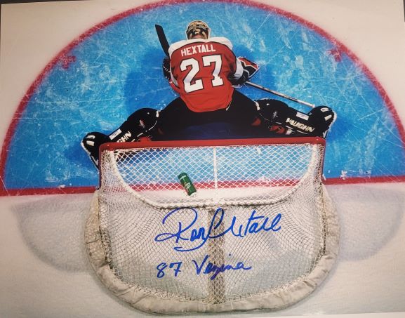 Autographed Ron Hextall "87 Vezina" 16x20 Philadelphia Flyers Photo - w/ JSA COA