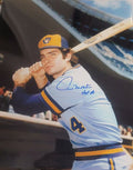 Autographed  PAUL MOLITOR "HOF 04" 11X14 Milwaukee Brewers Photo