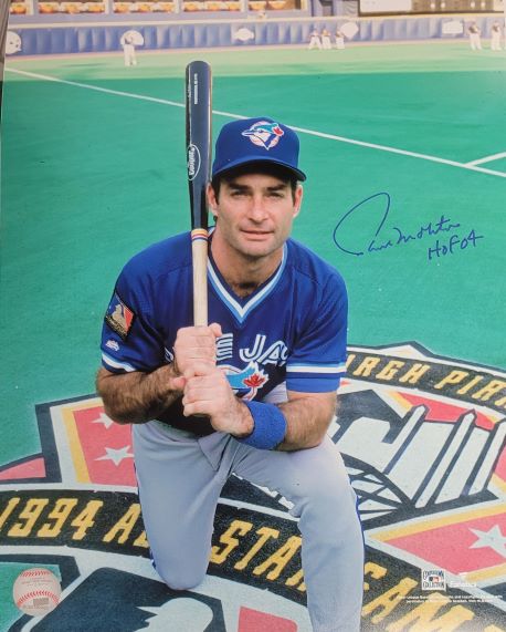 Autographed  PAUL MOLITOR "HOF 04" 11X14 Toronto Blue Jays Photo