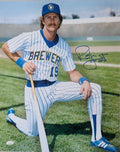 Autographed ROBIN YOUNT  "HOF 99" Milwaukee Brewers 16x20 photo JSA