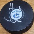 Autographed HENRIK SEDIN Vancouver Canucks Hockey Puck