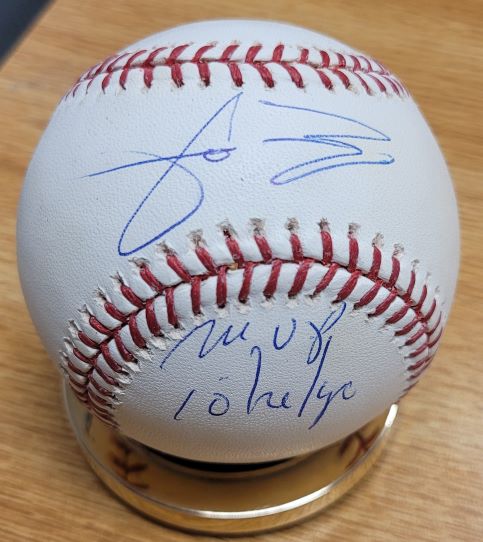 Autographed JOSE RIJO "MVP 10/20/90" Official Major League Baseball