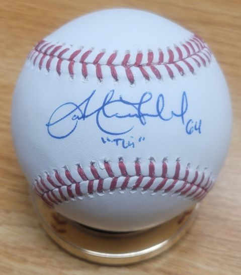 Autographed SAM TUIVAILALA Official Major League Baseball