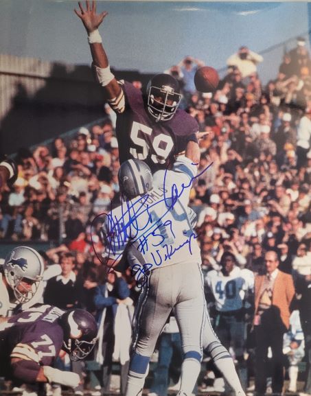Autographed MATT BLAIR Minnesota Vikings 16x20 Photo