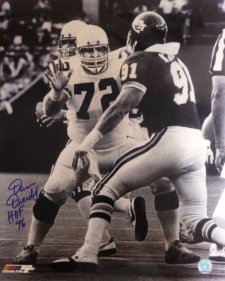 Autographed DAN DIERDORF 16x20 St. Louis Cardinals Photo