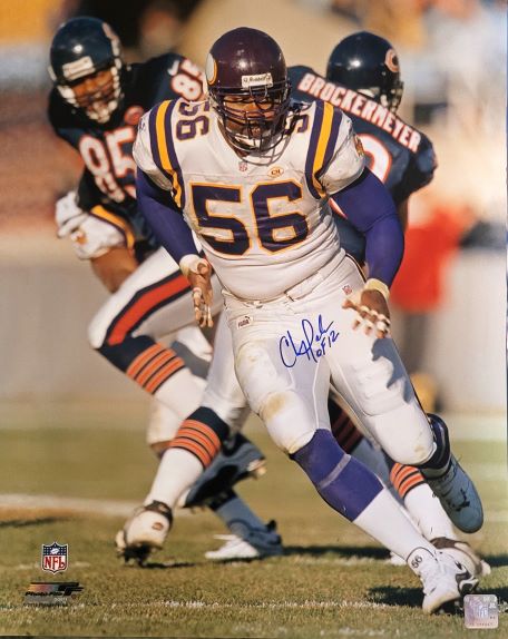 Autographed Chris Doleman 16x20 Minnesota Vikings Photo with COA