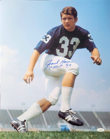 Autographed Jack Ham Penn State Nittany Lions 16X20 photo JSA