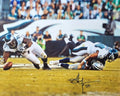 Autographed JORDAN HICKS 16x20 Philadelphia Eagles Photo