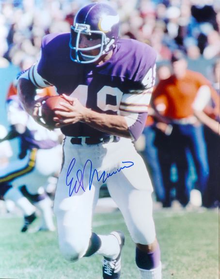Autographed ED MARINARO 16x20  Minnesota Vikings Photo