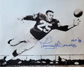 Autographed Tommy McDonald Philadelphia Eagles Football 16x20 Photo w/ JSA COA