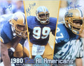 Autographed MARK MAY, HUGH GREEN &amp; RICKEY JACKSON 16x20 Pitt Panthers Photo