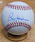 Autographed BILL LANDRUM Rawlings Official Major League Baseball