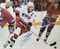 Autographed Ron Francis 16x20 Carolina Hurricanes Photo with JSA COA