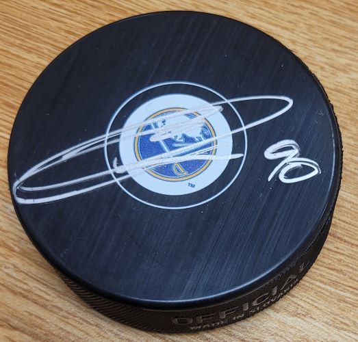 Autographed RYAN O'REILLY Buffalo Sabres Hockey Puck