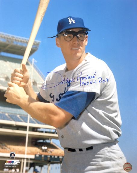 Autographed Frank Howard "1960 NL ROY" Los Angeles Dodgers 16X20 Photo