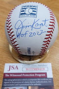 Autographed JIM KAAT "HOF 2022" Official HOF Logo Major League Baseball JSA