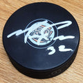 Autographed MURRAY CRAVEN Philadelphia Flyers 50th Anniversary Hockey Puck