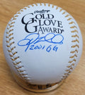 Autographed DOUG MIENTKIEWICZ Official Rawlings Gold Glove Major League Baseball