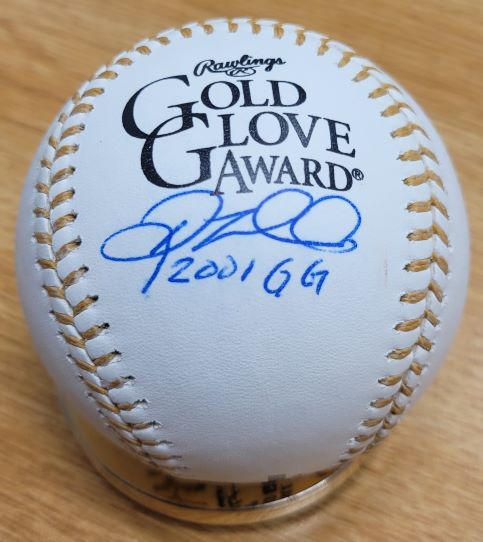 Autographed DOUG MIENTKIEWICZ Official Rawlings Gold Glove Major League Baseball