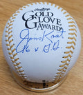 Autographed JIM KAAT "16X GG" Official Rawlings Gold Glove Major League Baseball