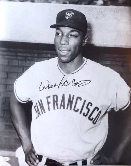 Autographed WILLIE MCCOVEY San Francisco Giants 16X20 photo JSA