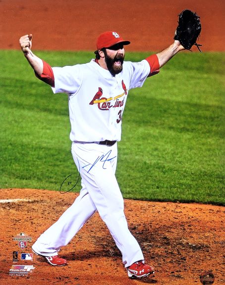 AUTOGRAPHED 16x20 Jason Motte St. Loius Cardinals Photo