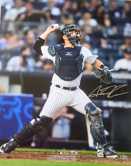 AUTOGRAPHED AUSTIN ROMINE 16X20 New York Yankees Photo Fanatics