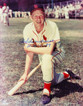 Autographed Red Schoendienst "HOF 89" St. Louis Cardinals 16x20 Photo with COA