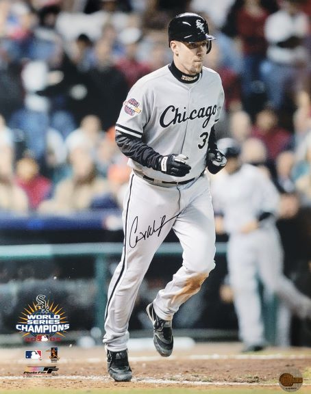 AUTOGRAPHED CHRIS WIDGER 16x20 Chicago White Sox Photo