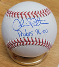 Autographed CHRIS PETERS "Pirates 96-00" Official Major League Baseball