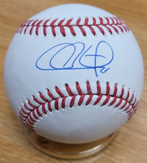 Autographed CHASE UTLEY Official Major League Baseball