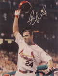 Autographed RICK ANKIEL ST. LOUIS CARDINALS  11X14  photo