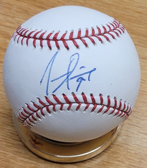 Autographed JUAN PIERRE Official Major League Baseball