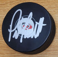 Autographed PETER LAVIOLETTE Carolina Hurricanes Hockey Puck