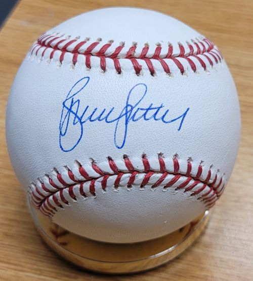 Autographed BRUCE SUTTER Rawlings Official Major League Baseball