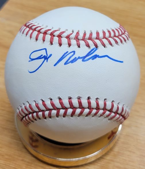 Autographed JOE NOLAN Official Major League Baseball