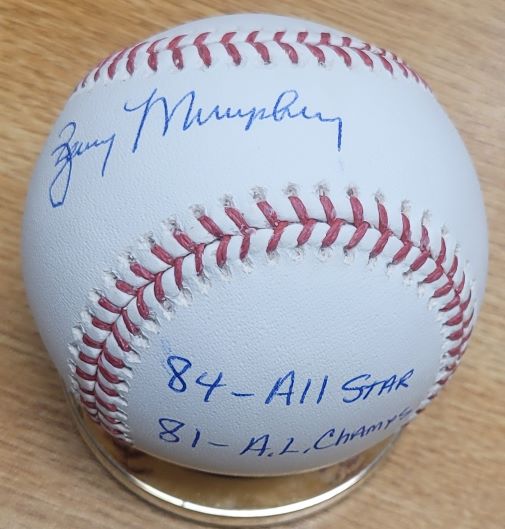 Autographed JERRY MUMPHREY Official Major League Baseball