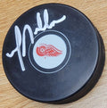 Autographed GREG MILLEN Detroit Red Wings Hockey Puck