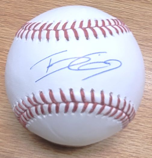 Autographed TJ FREIDL Official Major League Baseball