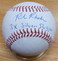 Autographed RICK RHODEN "3X Silver Slugger" Official Major League Baseball