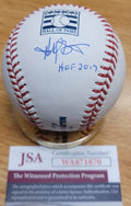 Autographed HAROLD BAINES "HOF 2019" Official Rawlings HOF Logo Major League Baseball JSA