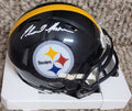 Autographed EDMUND NELSON  Pittsburgh Steelers Mini Helmet