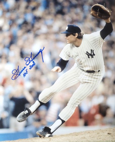 Autographed GOOSE GOSSAGE "HOF 2008" 16X20 New York Yankees Photo