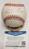 Autographed MINNIE MINOSO Official Rawlings Major League Baseball - Beckett COA