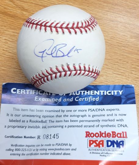 Gordon Beckham Autographed Official Major League Baseball PSA/DNA